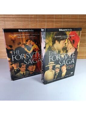 The Forsyte Saga Series 1 (DVD 2002 3-Disc Set) Series 2 (DVD 2003 2 Disk Set)